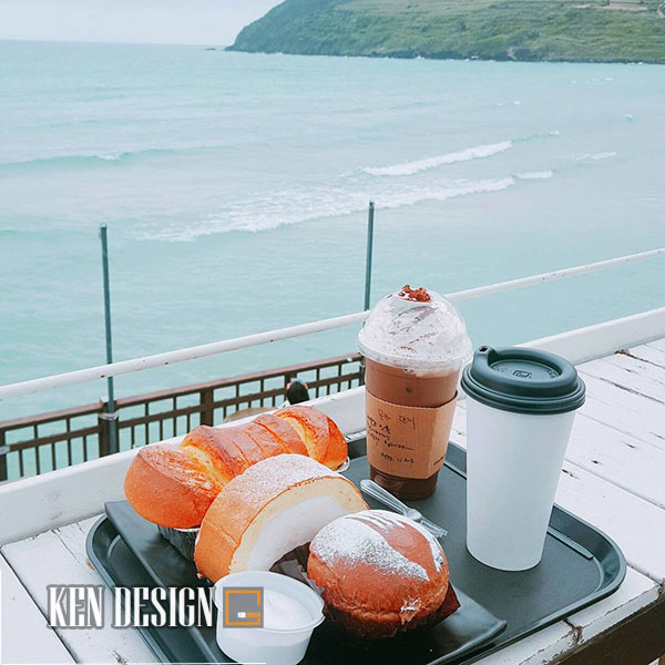 Thiết kế quán cafe xinh lung linh ở Jeju Hàn Quốc